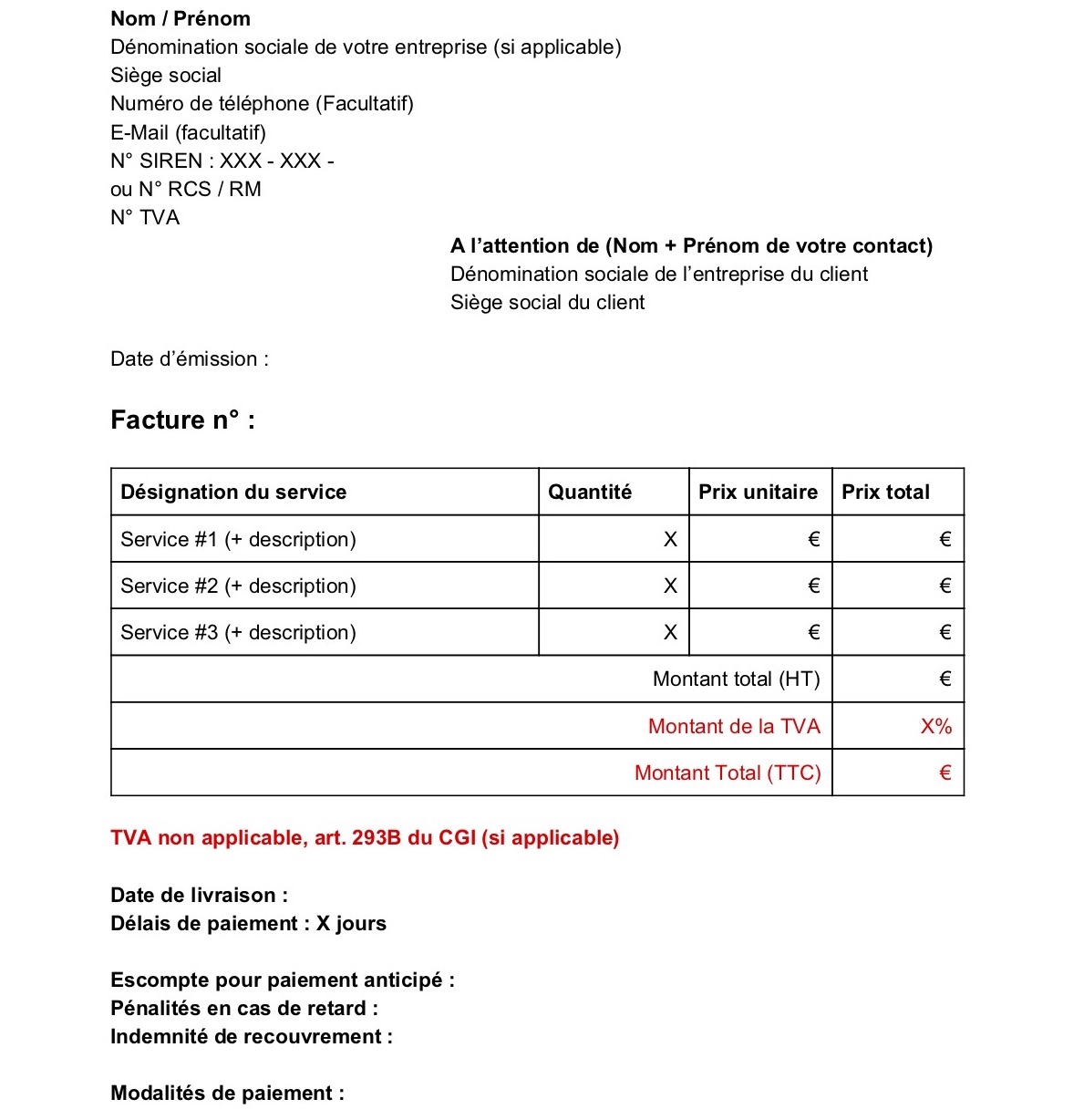 Comment Comptabiliser Une Facture De Vente En Autoliquidation